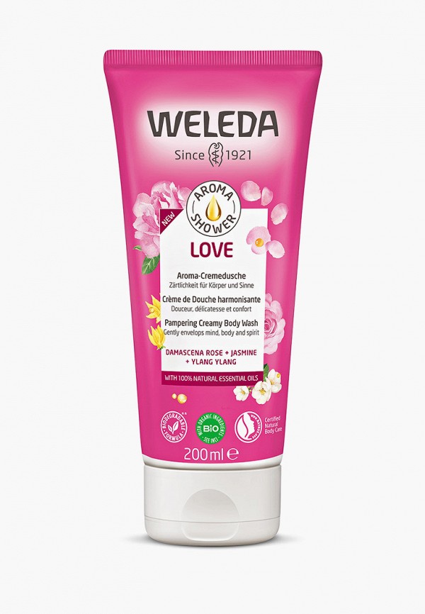 

Гель для душа Weleda, Прозрачный, LOVE, 200 мл