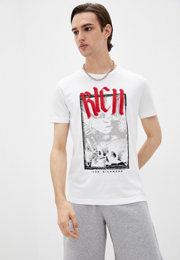 

Футболка Rich John Richmond, Белый