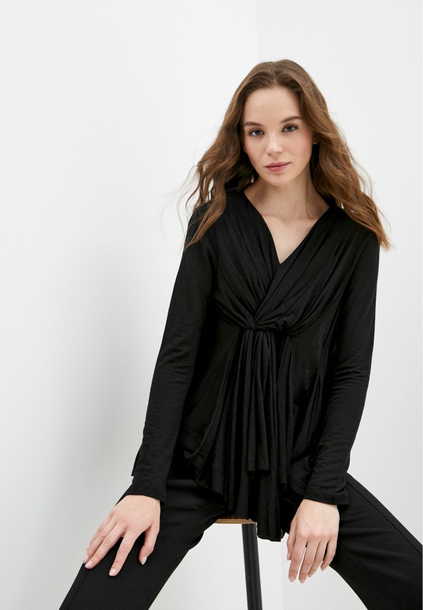 Пуловер Stefanel черного цвета