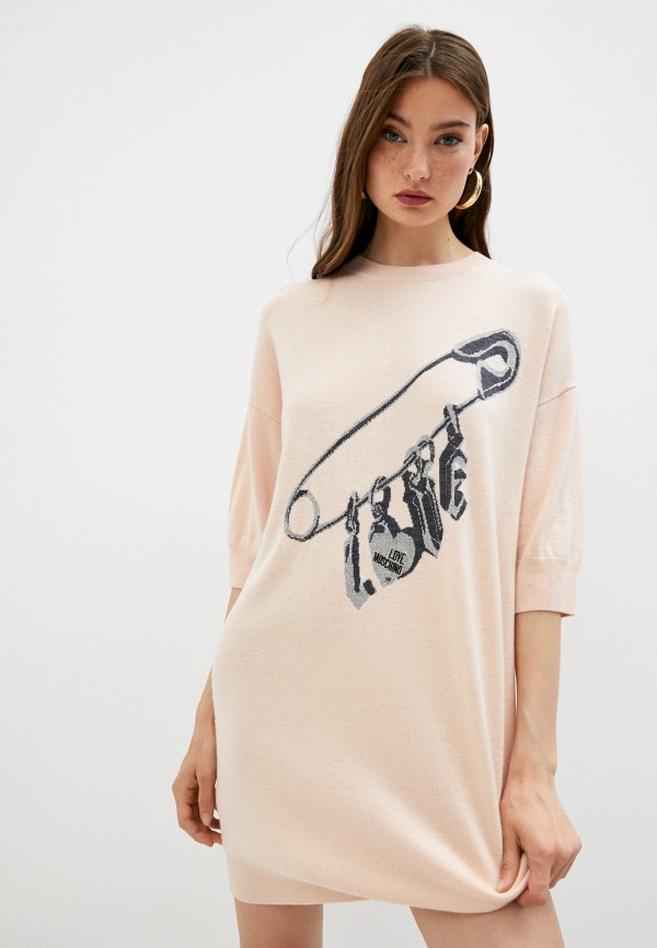 

Платье Love Moschino, Розовый