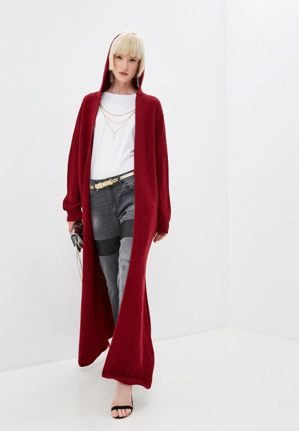 

Кардиган Just Cavalli, Бордовый, Just Cavalli RTLAAH582101