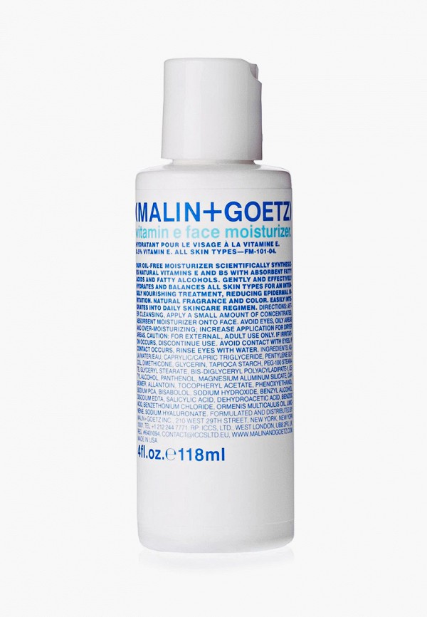 

Крем для лица Malin + Goetz, Прозрачный, с витамином Е