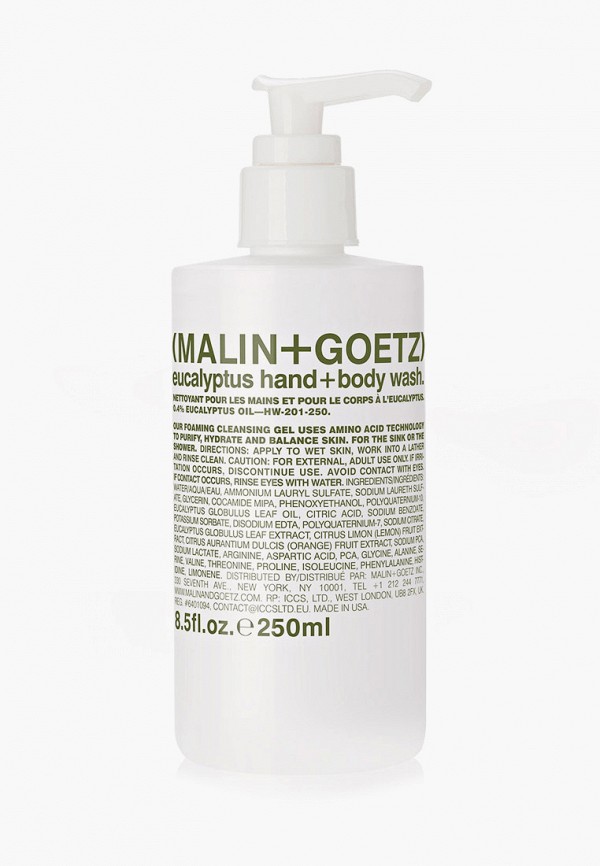 

Жидкое мыло Malin + Goetz, Прозрачный, "Эвкалипт" 250 мл