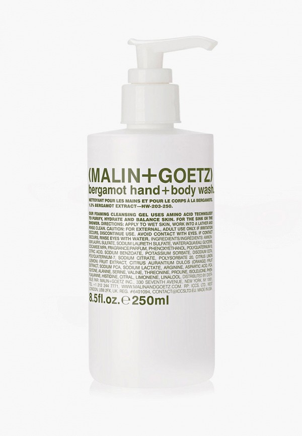 

Жидкое мыло Malin + Goetz, Прозрачный, "Бергамот" 250 мл