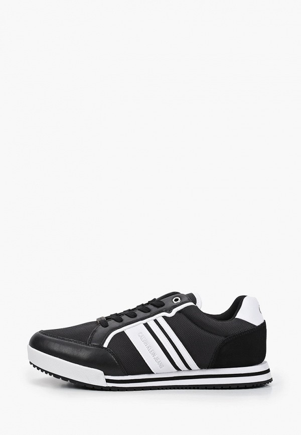 

Кроссовки Calvin Klein Jeans, Черный, LOW PROFILE SNEAKER LACEUP PU-NY