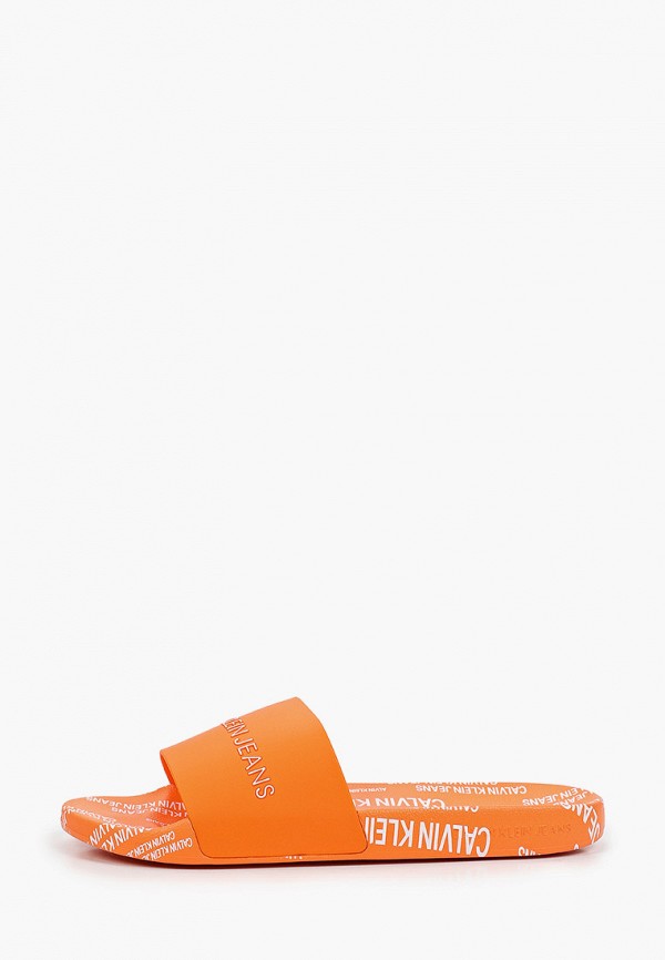 

Сланцы Calvin Klein Jeans, Оранжевый, SLIDE INSTITUTIONAL TPU