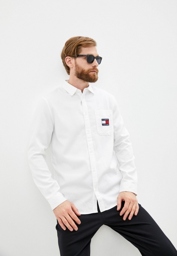 

Рубашка Tommy Jeans, Белый