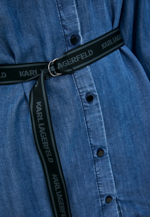 

Рубашка джинсовая Karl Lagerfeld Denim, Синий, Karl Lagerfeld Denim RTLAAH684601