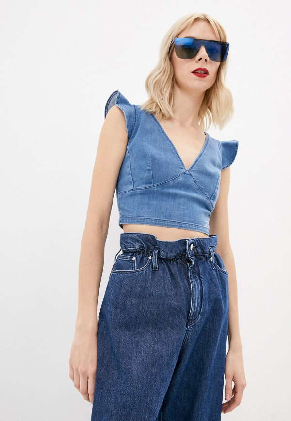 

Топ Karl Lagerfeld Denim, Синий