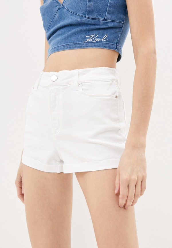 

Шорты джинсовые Karl Lagerfeld Denim, Белый