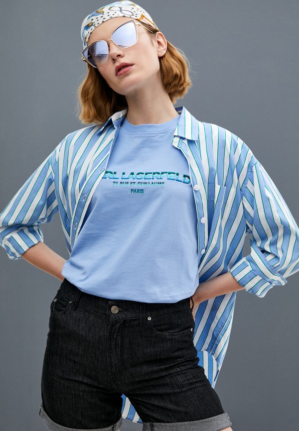 

Шорты джинсовые Karl Lagerfeld Denim, Черный