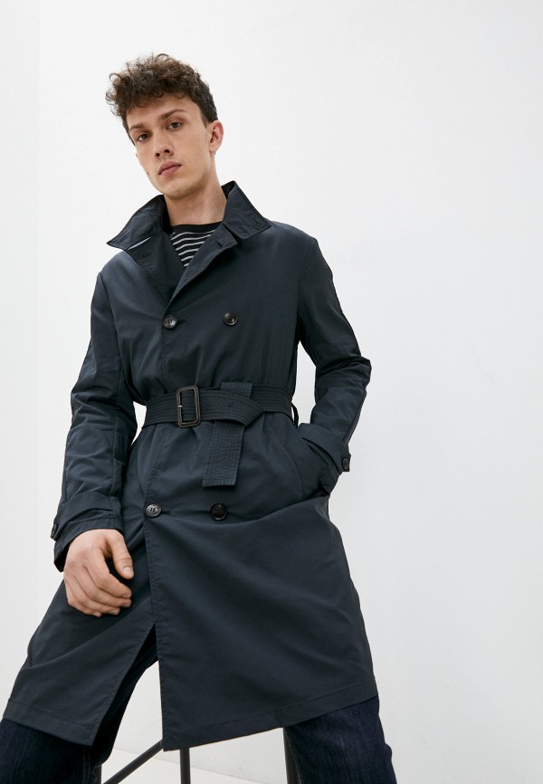

Плащ Emporio Armani, Синий