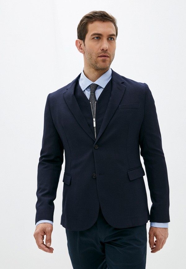 

Пиджак Emporio Armani, Синий, Emporio Armani RTLAAH741101