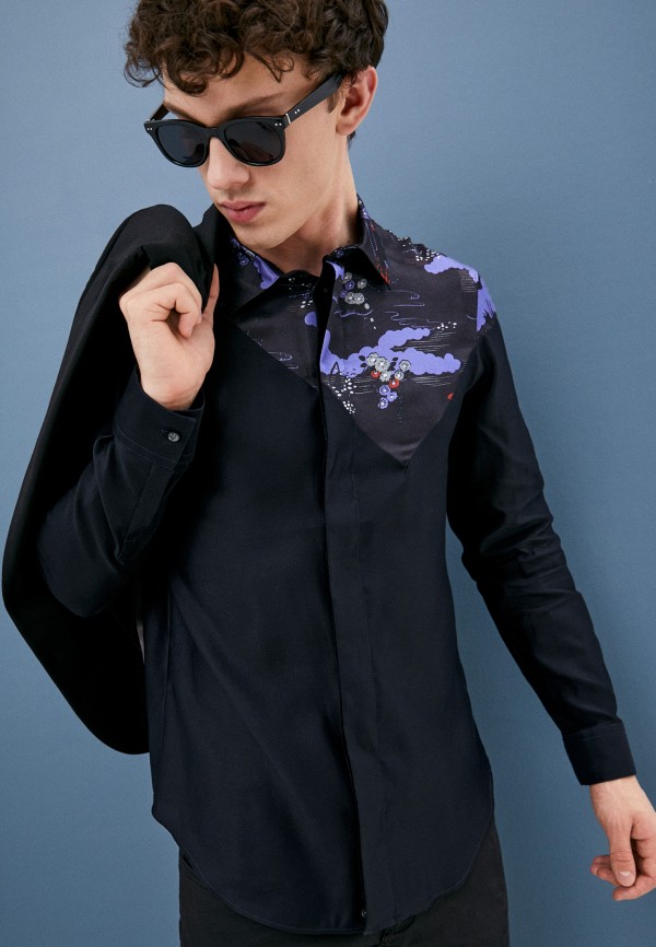

Рубашка Emporio Armani, Синий, Emporio Armani RTLAAH745202