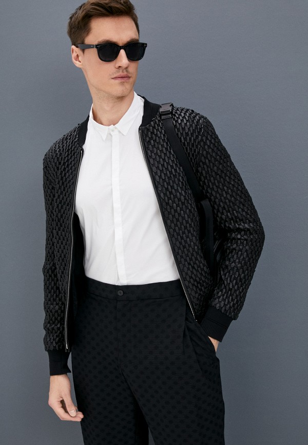 фото Куртка кожаная emporio armani