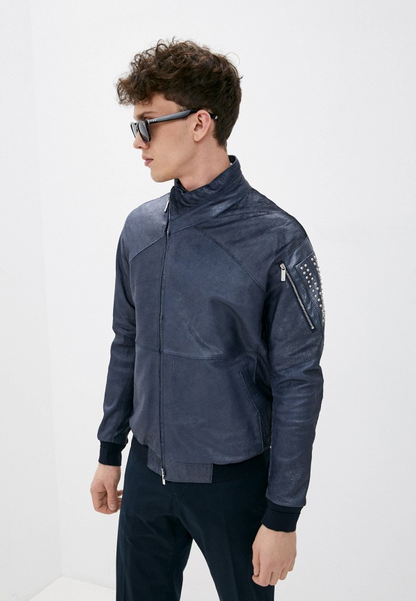 фото Куртка кожаная emporio armani