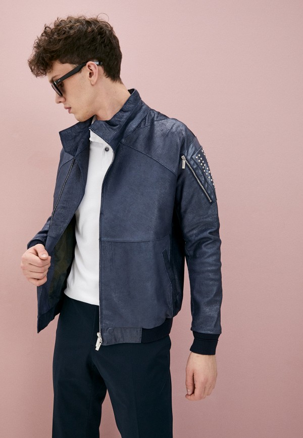 фото Куртка кожаная emporio armani