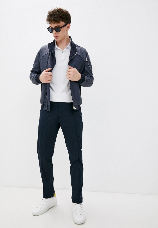 фото Куртка кожаная emporio armani