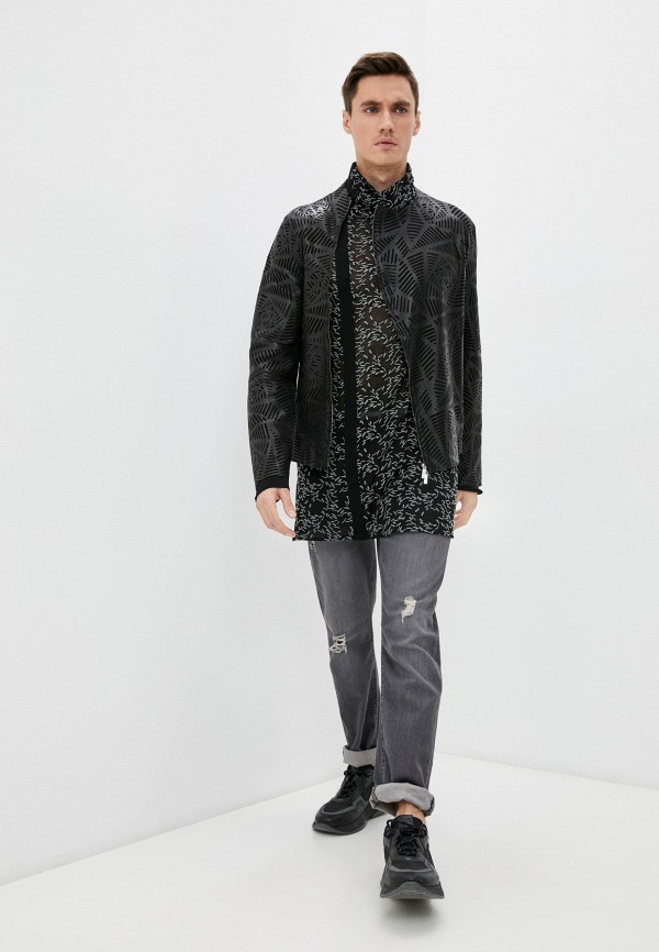 фото Куртка кожаная emporio armani