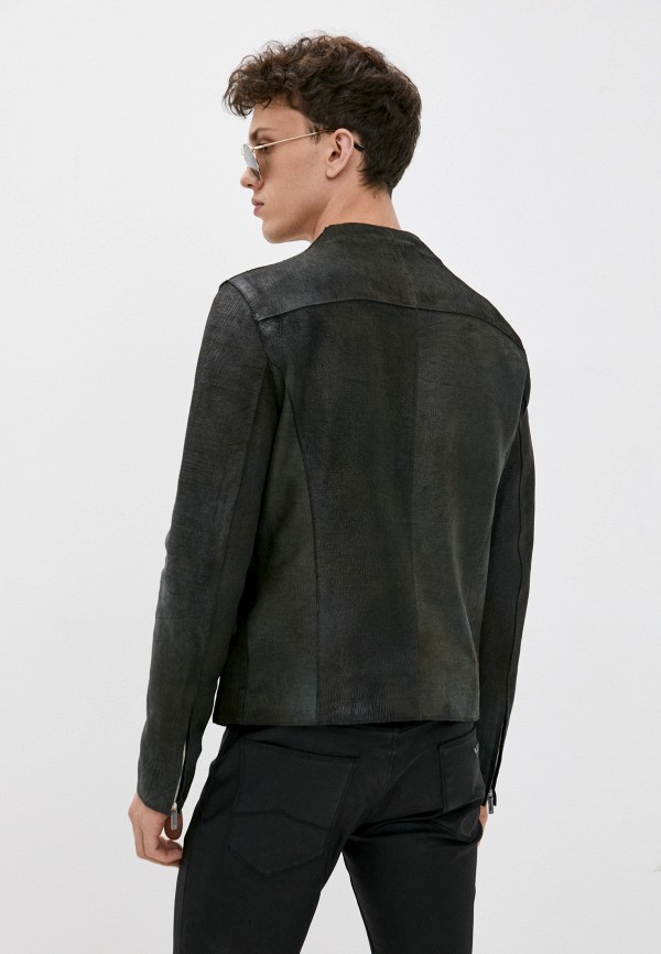 фото Куртка кожаная emporio armani