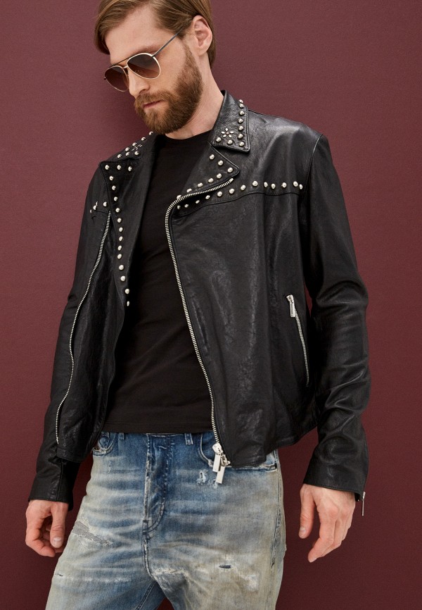 фото Куртка кожаная emporio armani