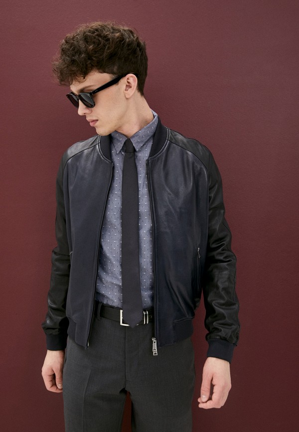 фото Куртка кожаная emporio armani