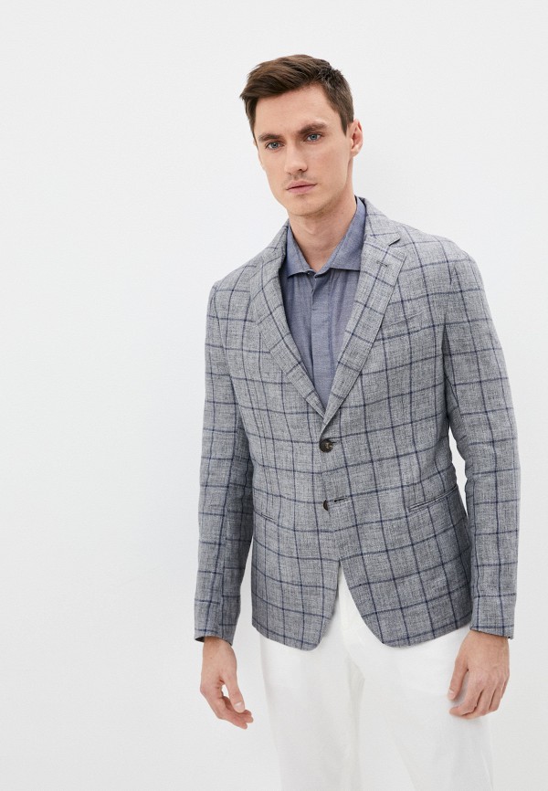 

Пиджак Emporio Armani, Серый, Emporio Armani RTLAAH757401