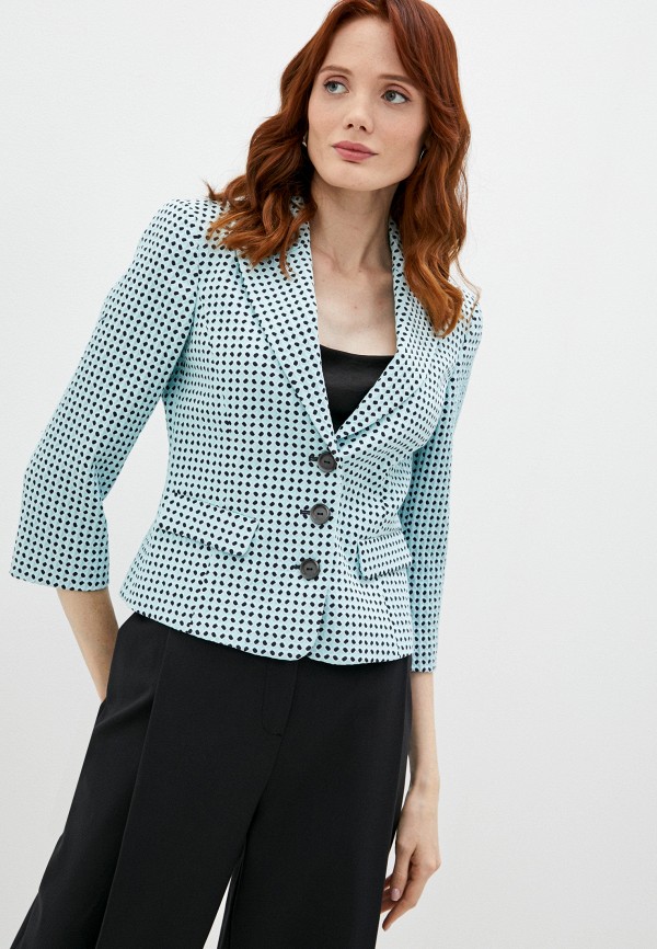 

Жакет Emporio Armani, Бирюзовый, Emporio Armani RTLAAH763301