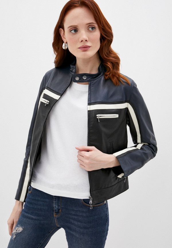 

Куртка кожаная Emporio Armani, Черный