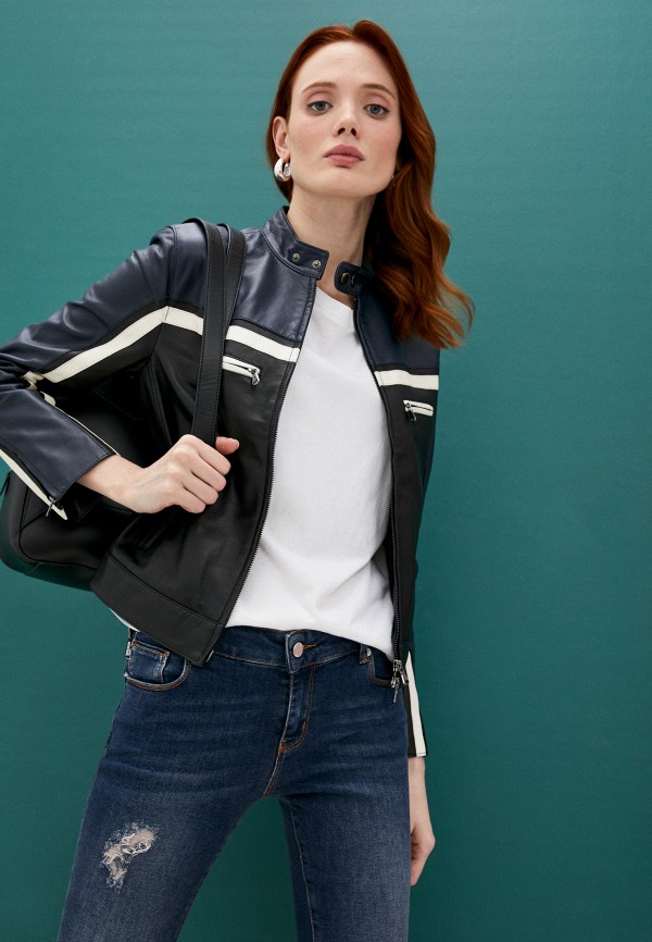 фото Куртка кожаная emporio armani