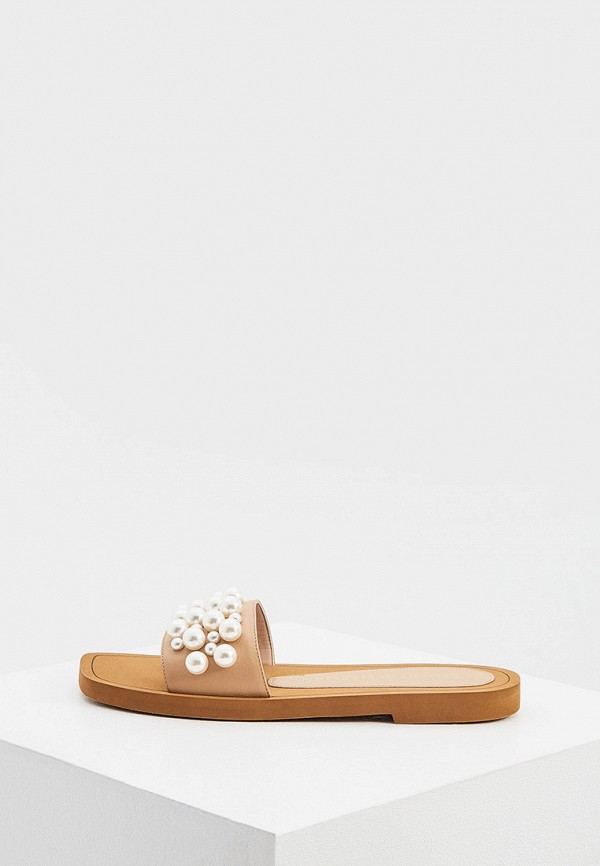 

Сабо Stuart Weitzman, Бежевый, GOLDIE SLIDE
