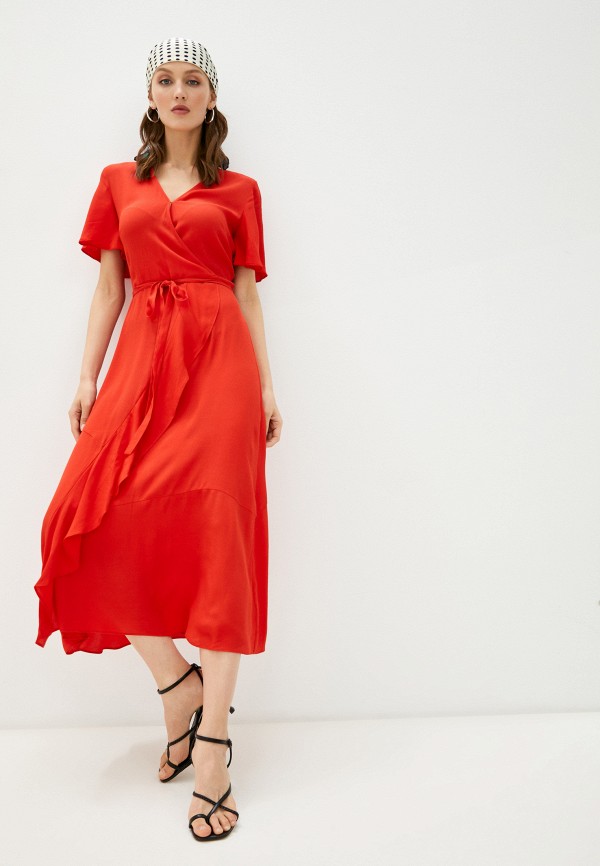 Платье Silvian Heach красного цвета