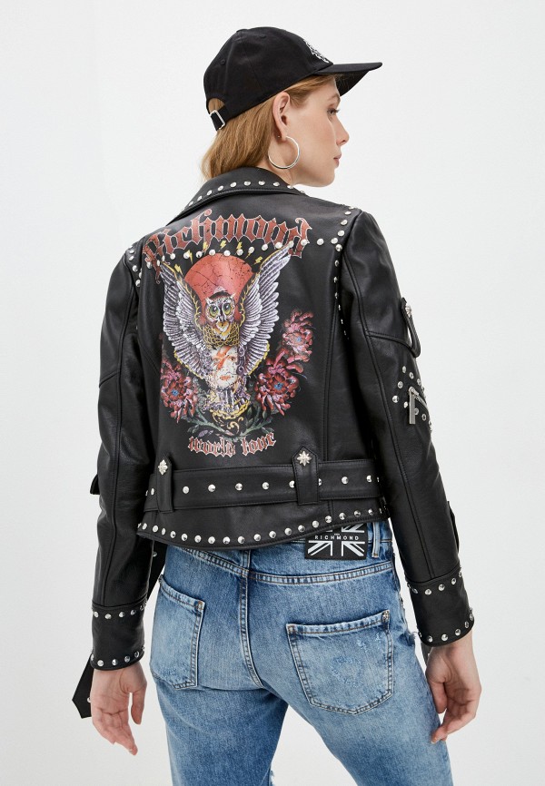 фото Куртка кожаная john richmond