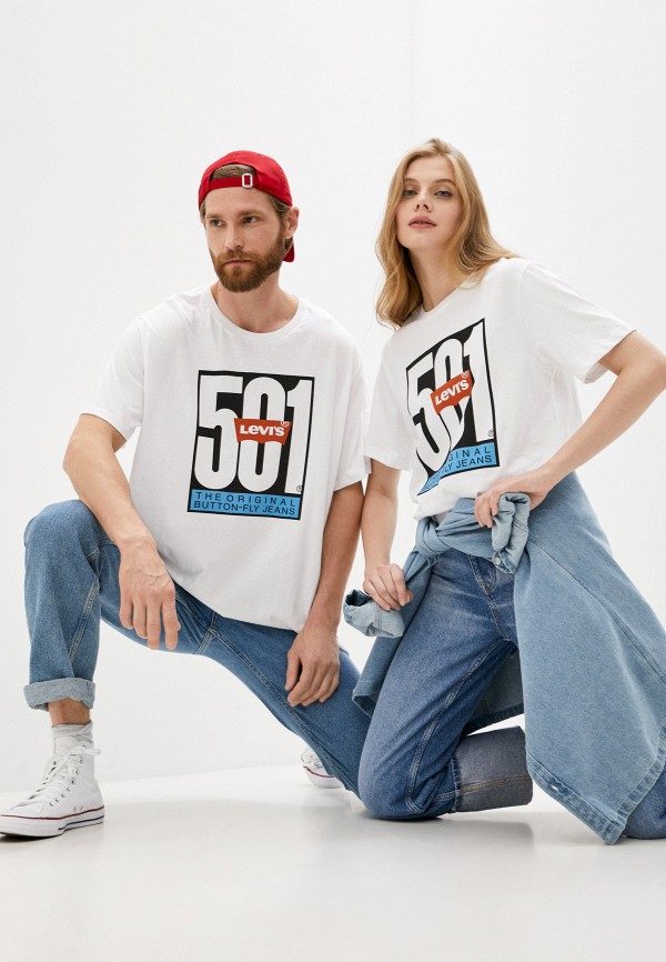

Футболка Levi's®, Белый, 501 DAY