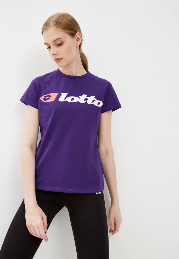 Футболка Lotto фиолетового цвета