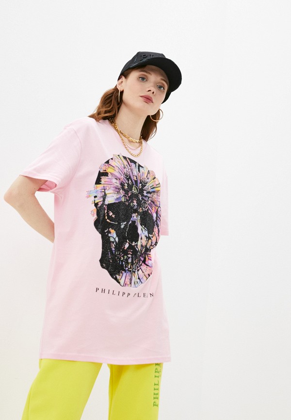 

Футболка Philipp Plein, Розовый