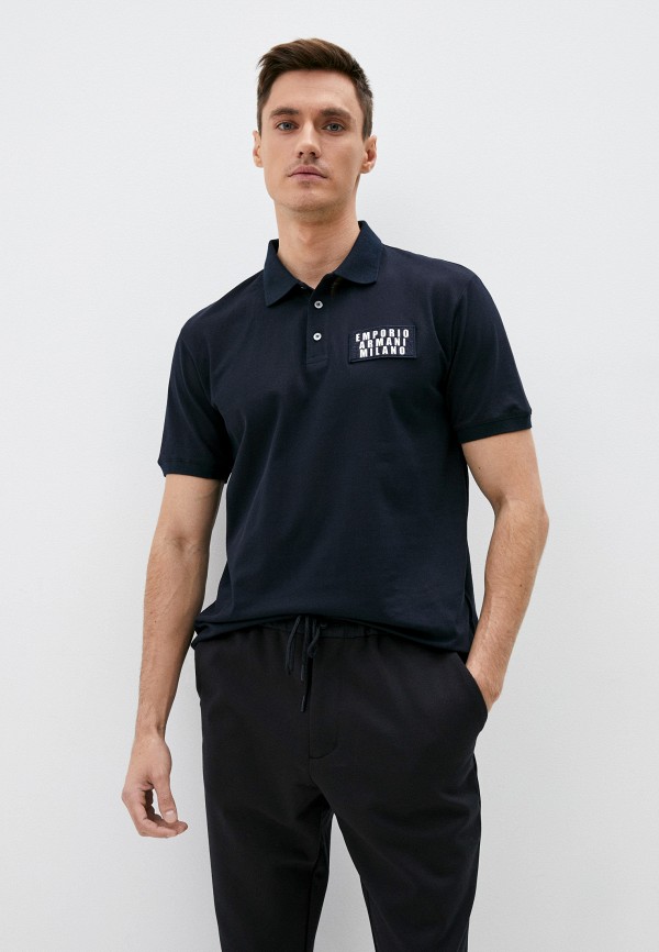 

Поло Emporio Armani, Синий