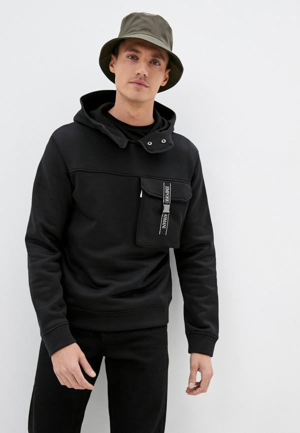 

Худи Emporio Armani, Черный, Emporio Armani RTLAAI011401