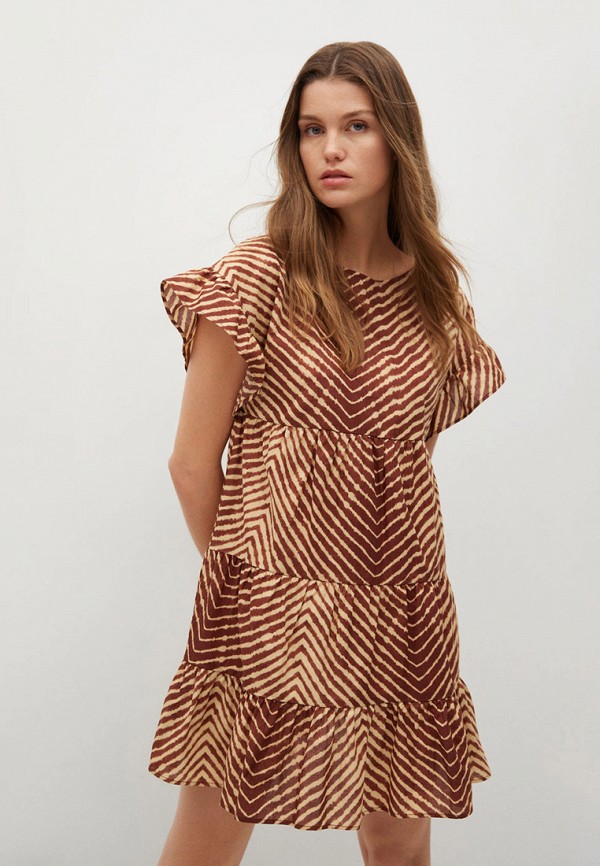 

Платье Mango, Коричневый, Mango RTLAAI101901