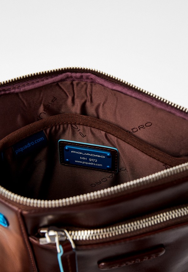 Сумка Piquadro коричневый, размер 00, фото 4