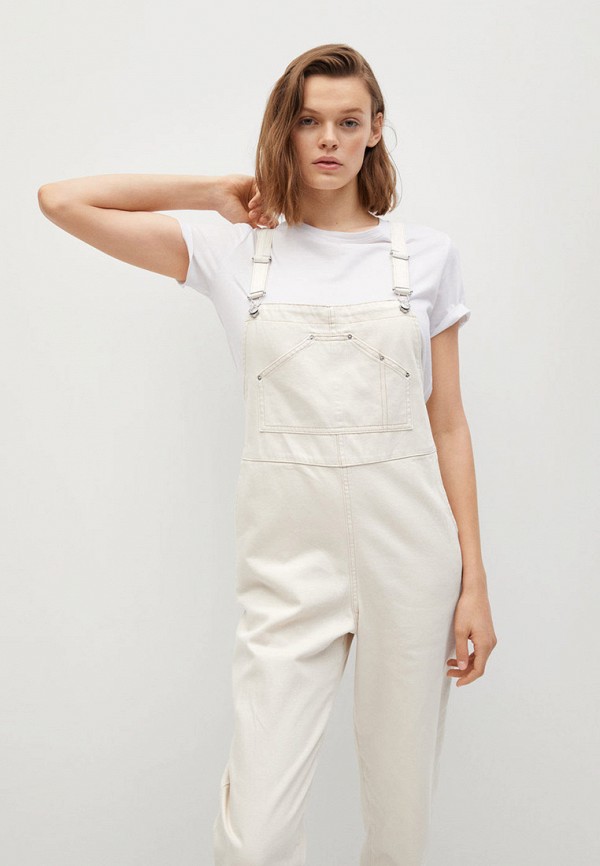 

Комбинезон джинсовый Mango, Белый, AGNES