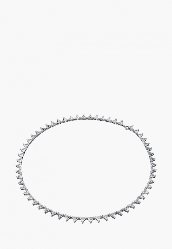 

Колье Swarovski®, Серебряный, Millenia, родиевое покрытие