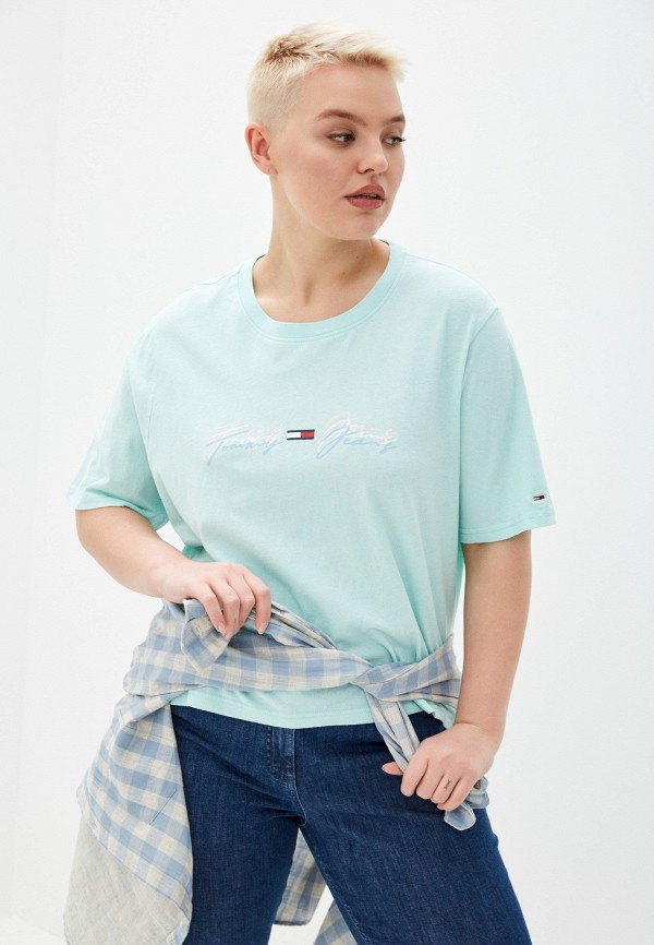 

Футболка Tommy Jeans, Бирюзовый