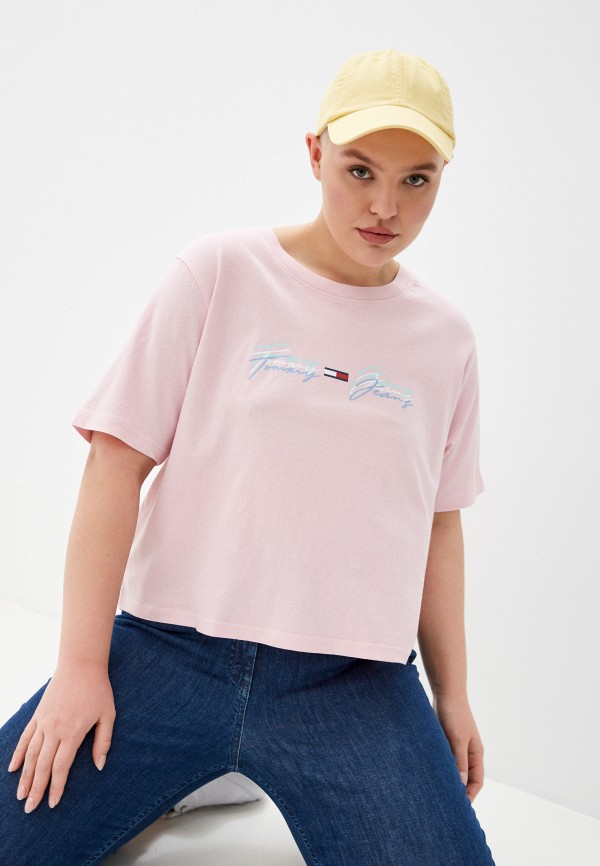 

Футболка Tommy Jeans, Розовый
