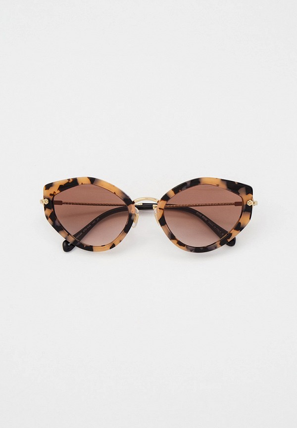 

Очки солнцезащитные Miu Miu, Бежевый, MU 08XS 07D0A6