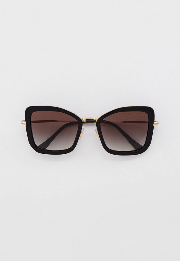 

Очки солнцезащитные Miu Miu, Черный, MU 55VS 1AB0A7
