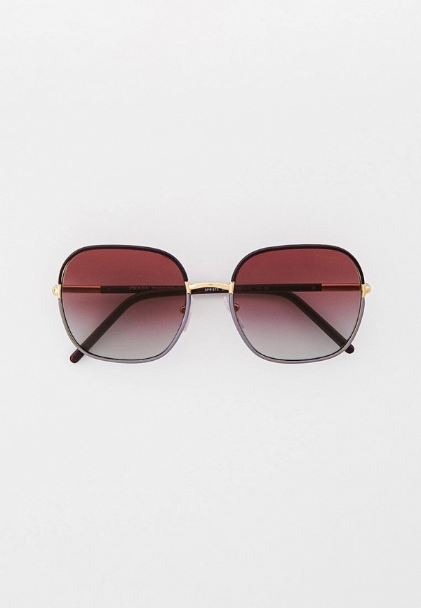

Очки солнцезащитные Prada, Фиолетовый, PR 67XS 03U412