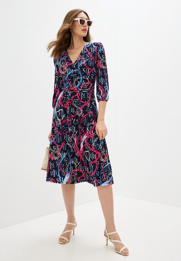 

Платье Lauren Ralph Lauren, Синий, Lauren Ralph Lauren RTLAAI325501