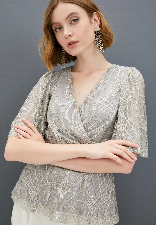 

Блуза Lauren Ralph Lauren, Серый