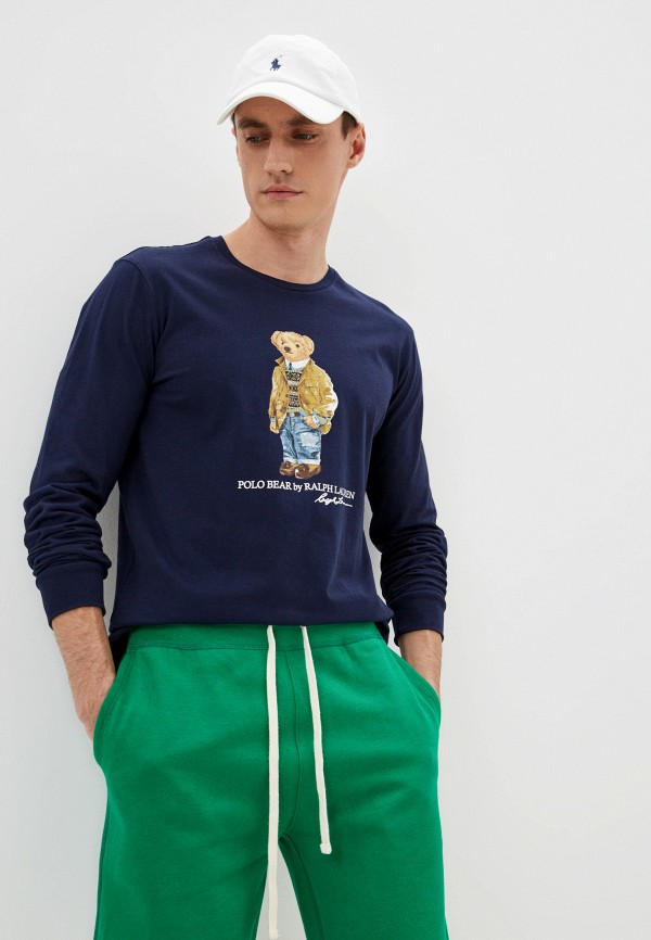 

Лонгслив Polo Ralph Lauren, Синий